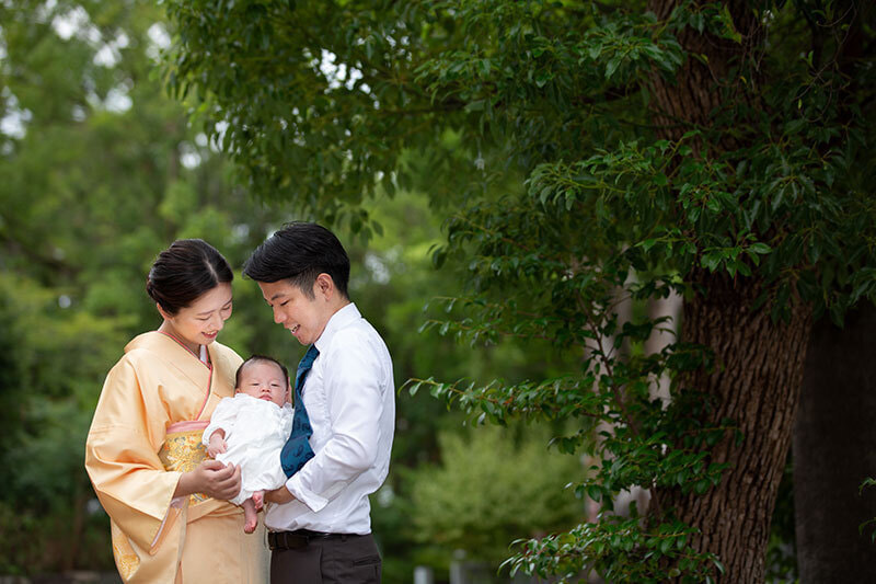豊中稲荷神社お宮参り出張撮影