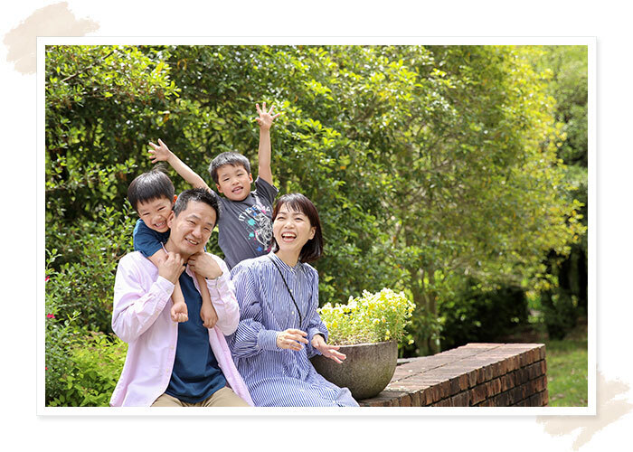 豊中市で家族写真