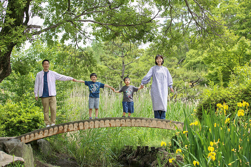 豊中市で家族写真