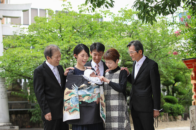 豊中市と吹田市のお宮参り出張撮影